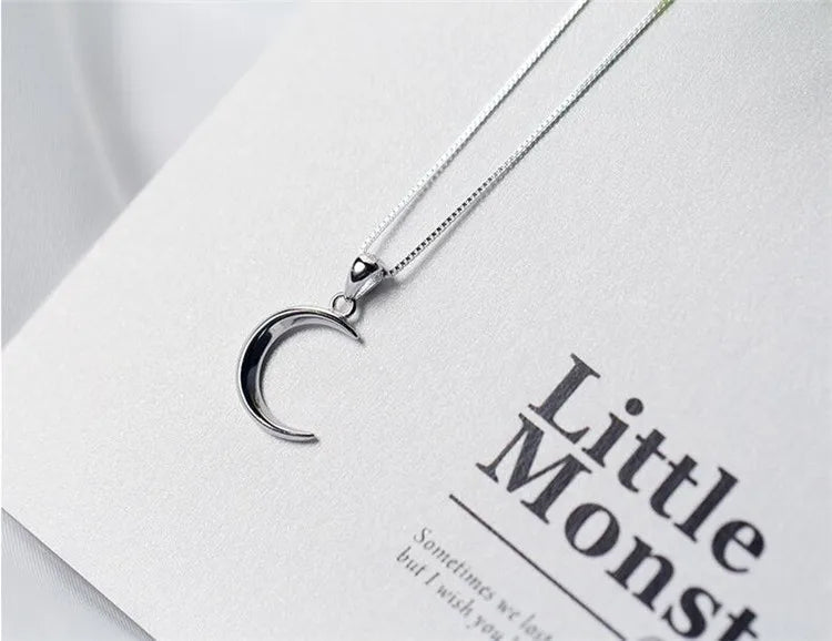 Halskette Mond Silber