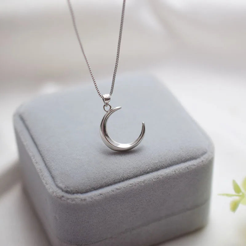 Halskette Mond Silber