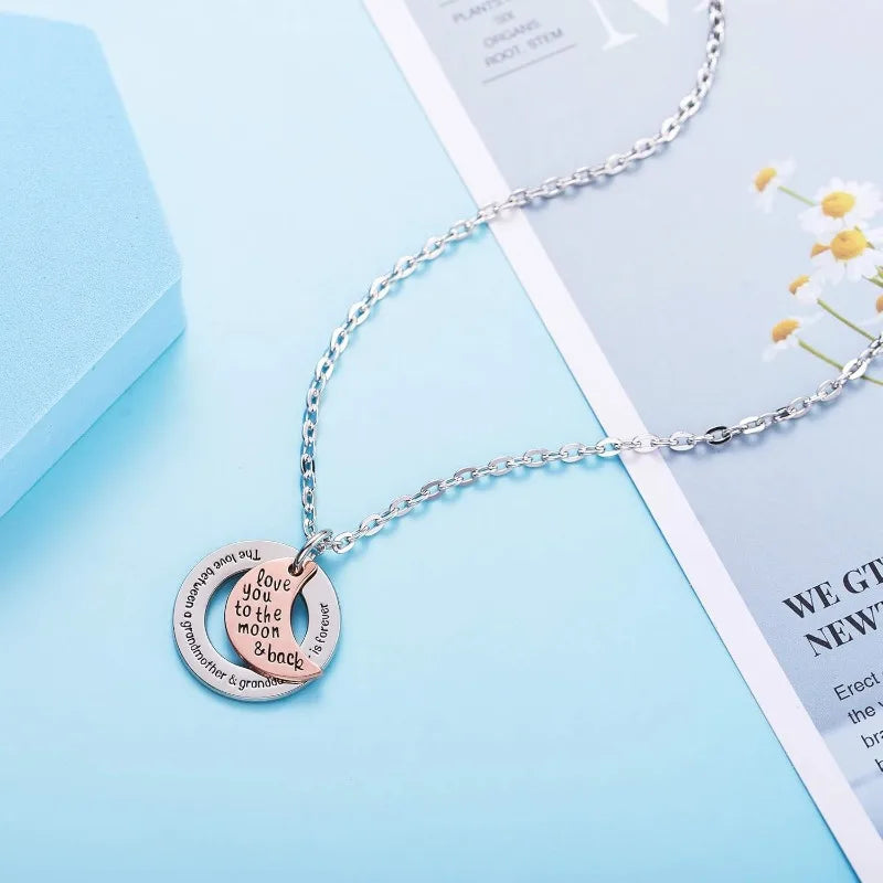 Love You To The Moon And Back Necklace