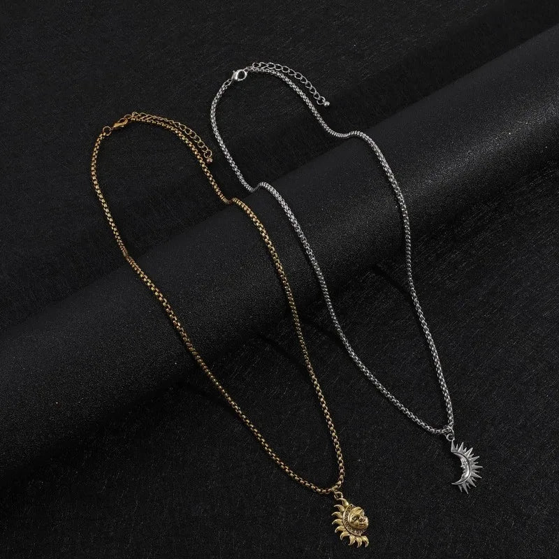 Sun And Moon Necklace