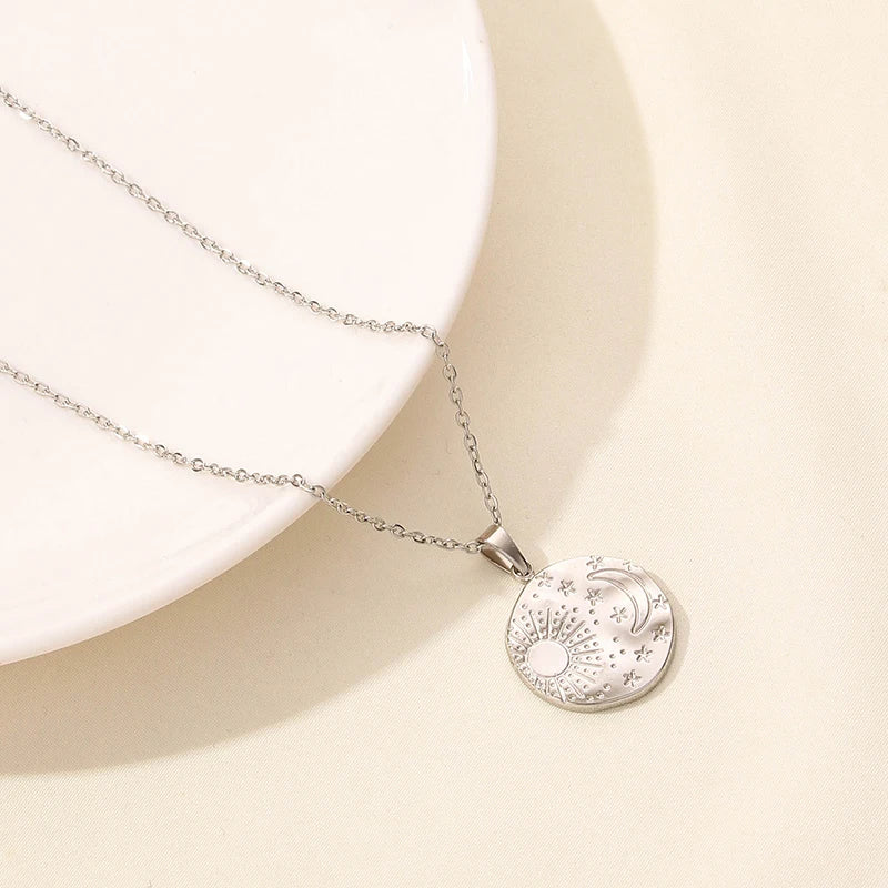 Sun And The Moon Necklace