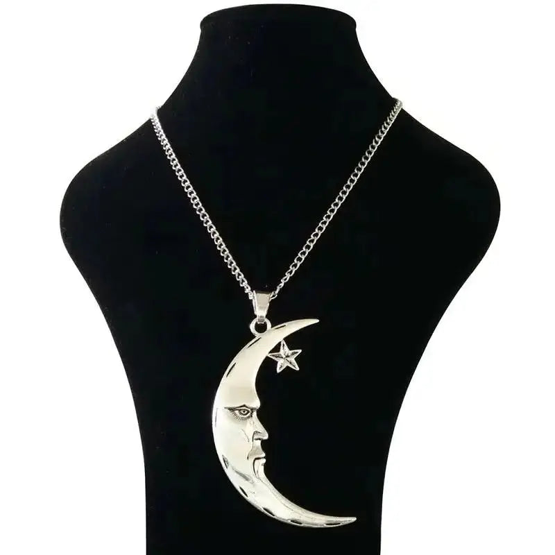Cat Moon Necklace