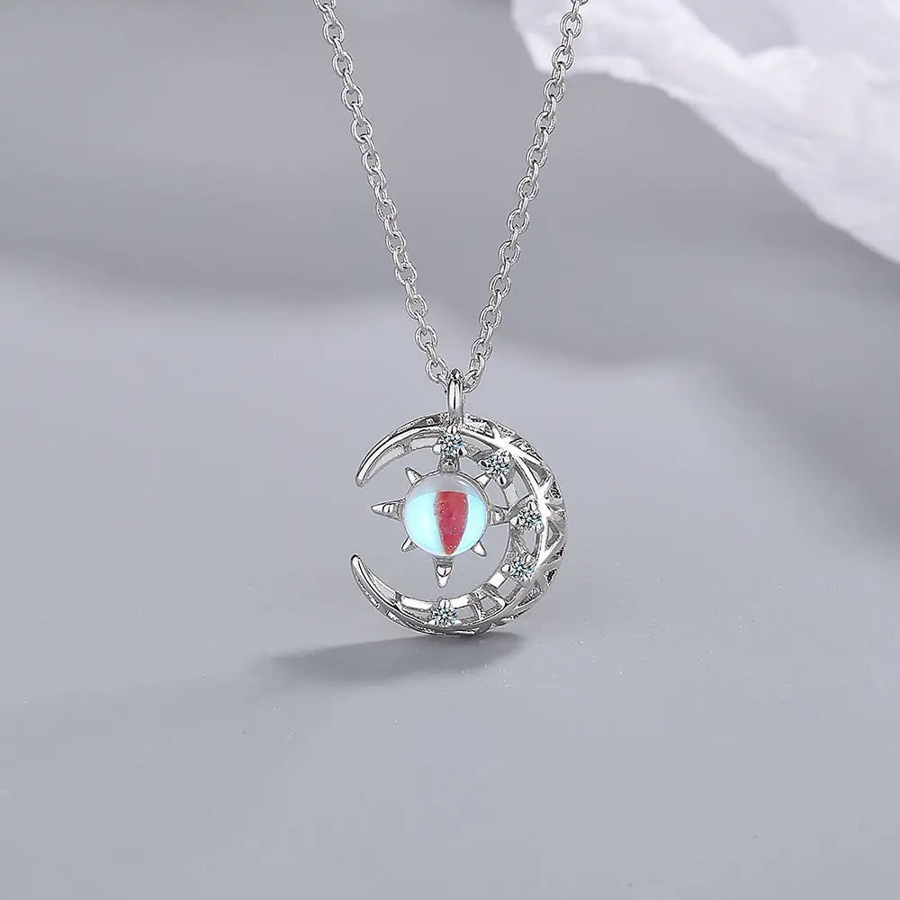 Moon Gem Necklace