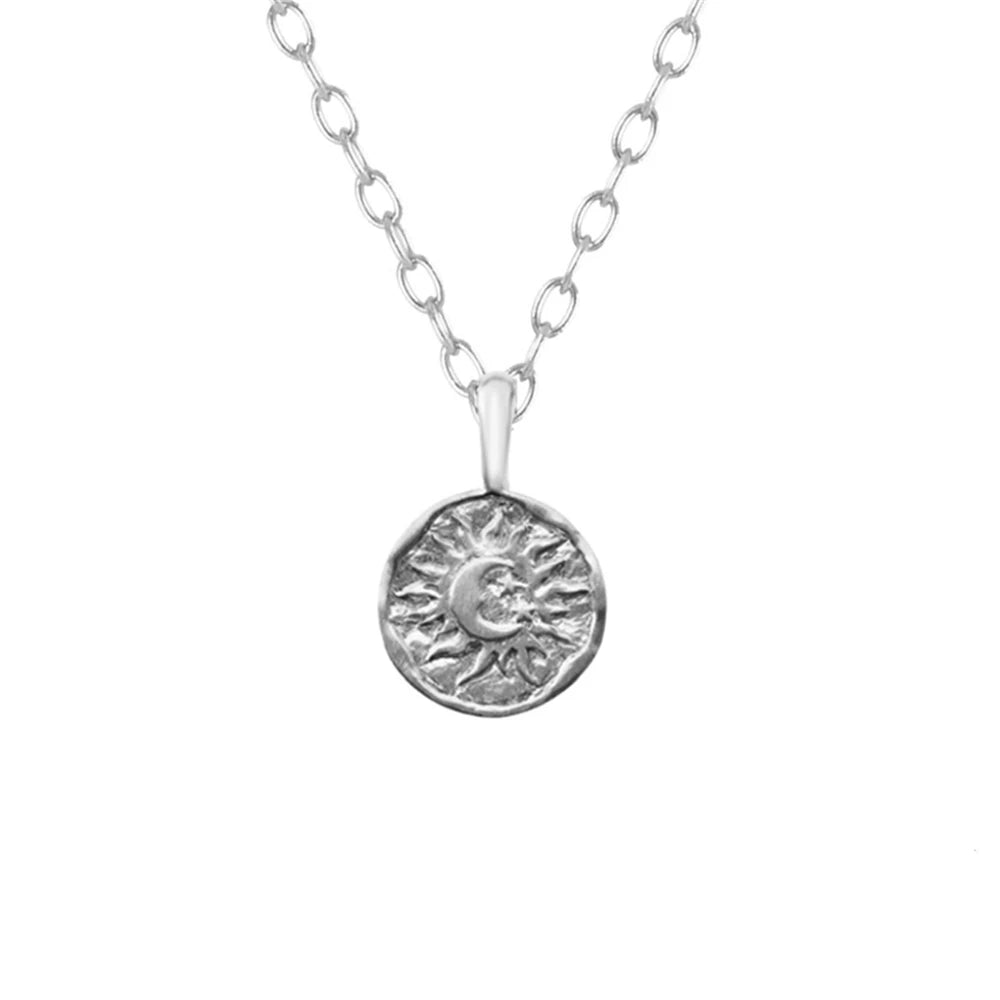 Halskette Halbmond Silber