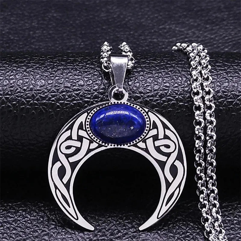 Blue Moon Necklace
