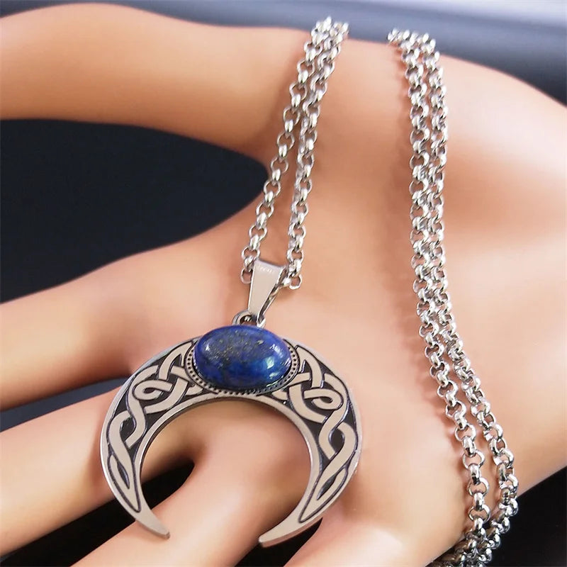 Blue Moon Necklace