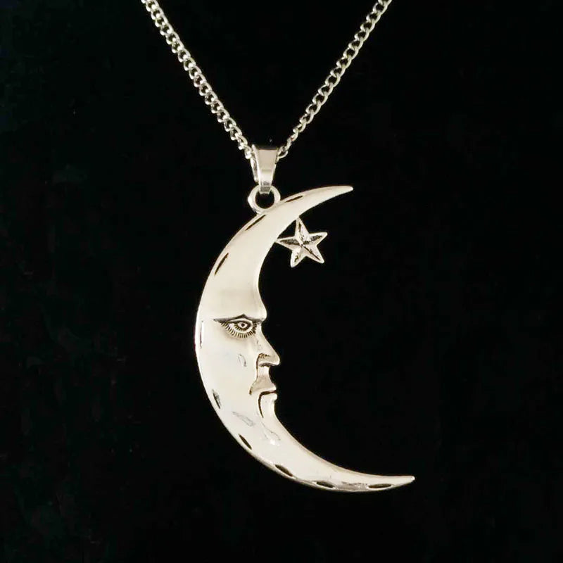 Cat Moon Necklace