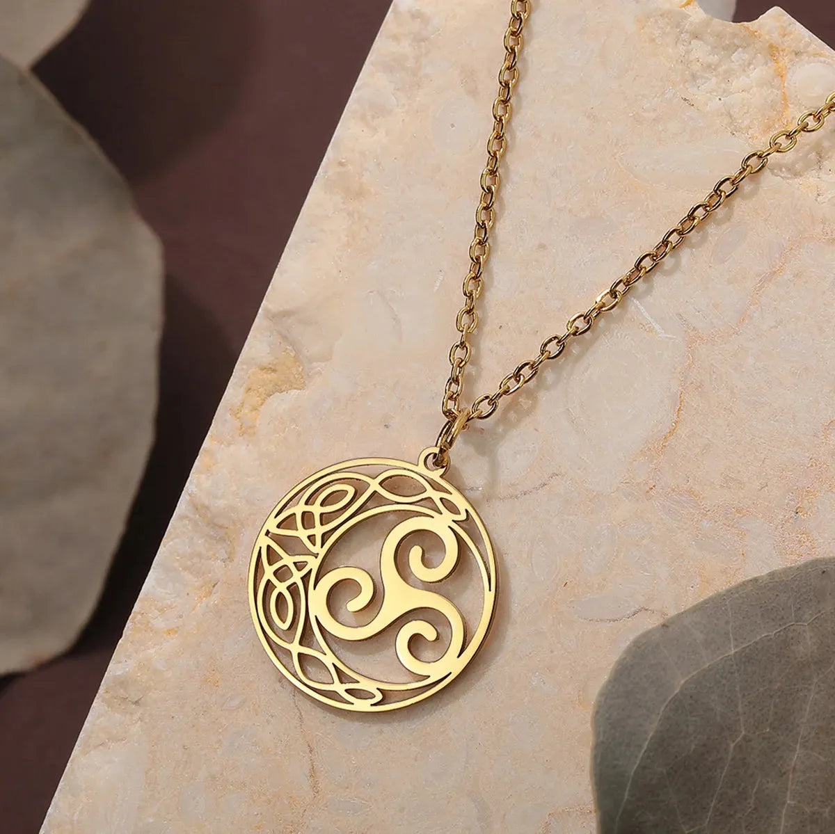 Celtic Moon Necklace