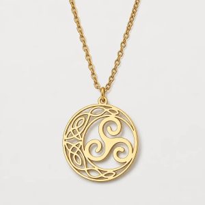 Celtic Moon Necklace