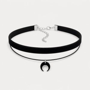 Choker Necklace Moon