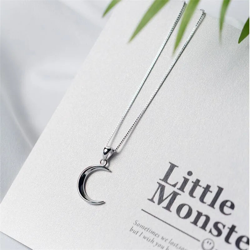 Halskette Damen Mond