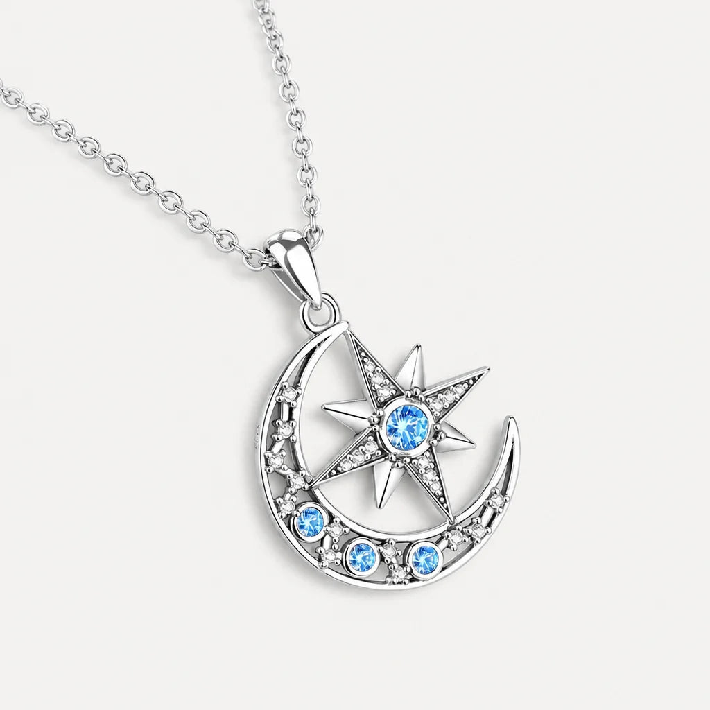 Kette Halbmond 925 Silber