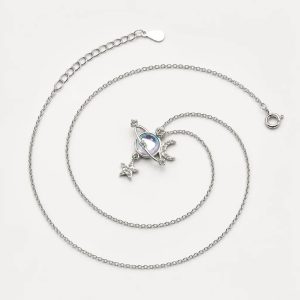 Kette Mond Stern Silber