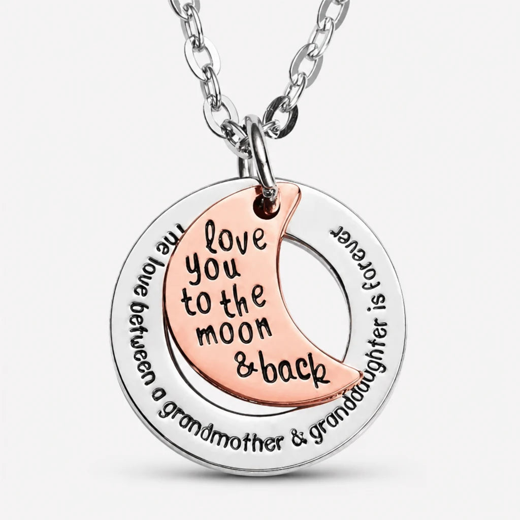 Love You To The Moon And Back Necklace