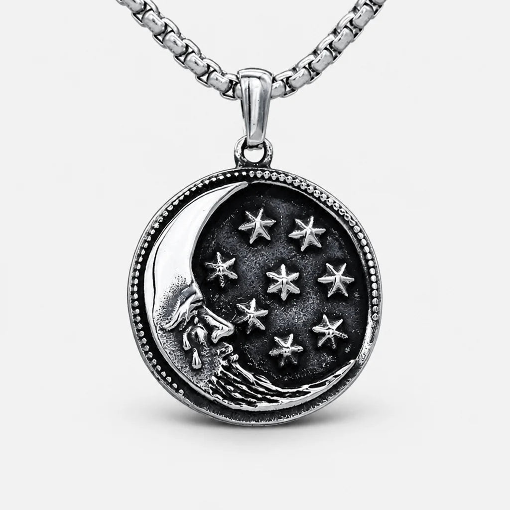 Man In The Moon Necklace