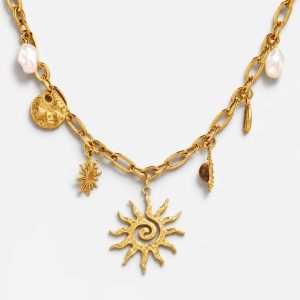 Mond Kette Gold