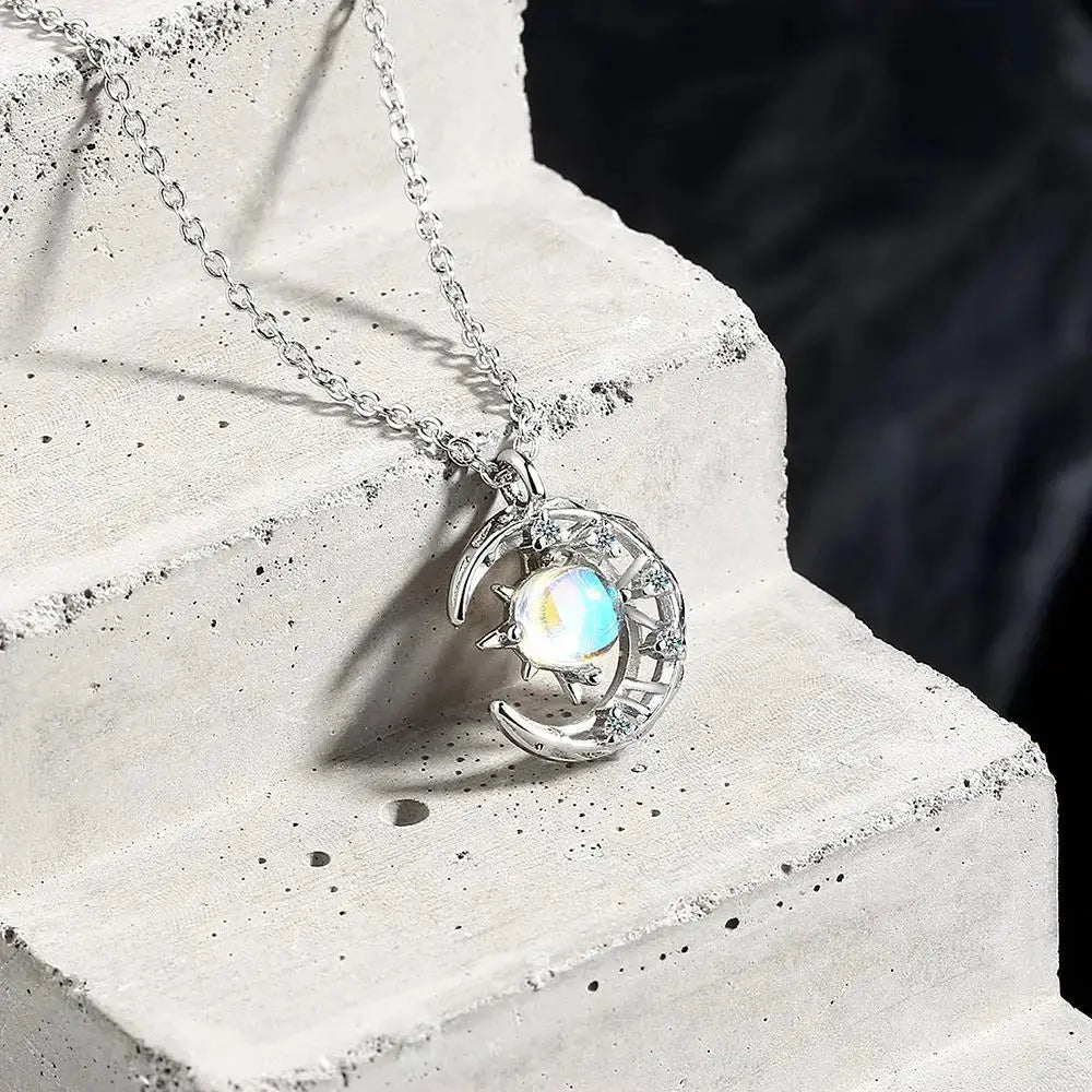 Moon Gem Necklace