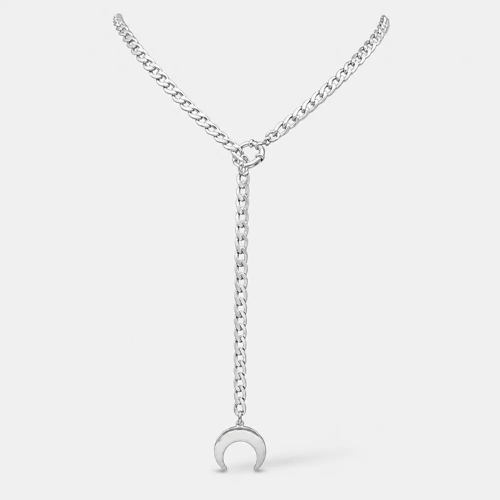 Moon Necklace Men