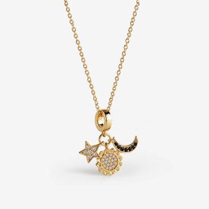 Moon Necklace Stainless Steel