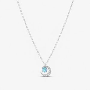 Moon Necklace Women
