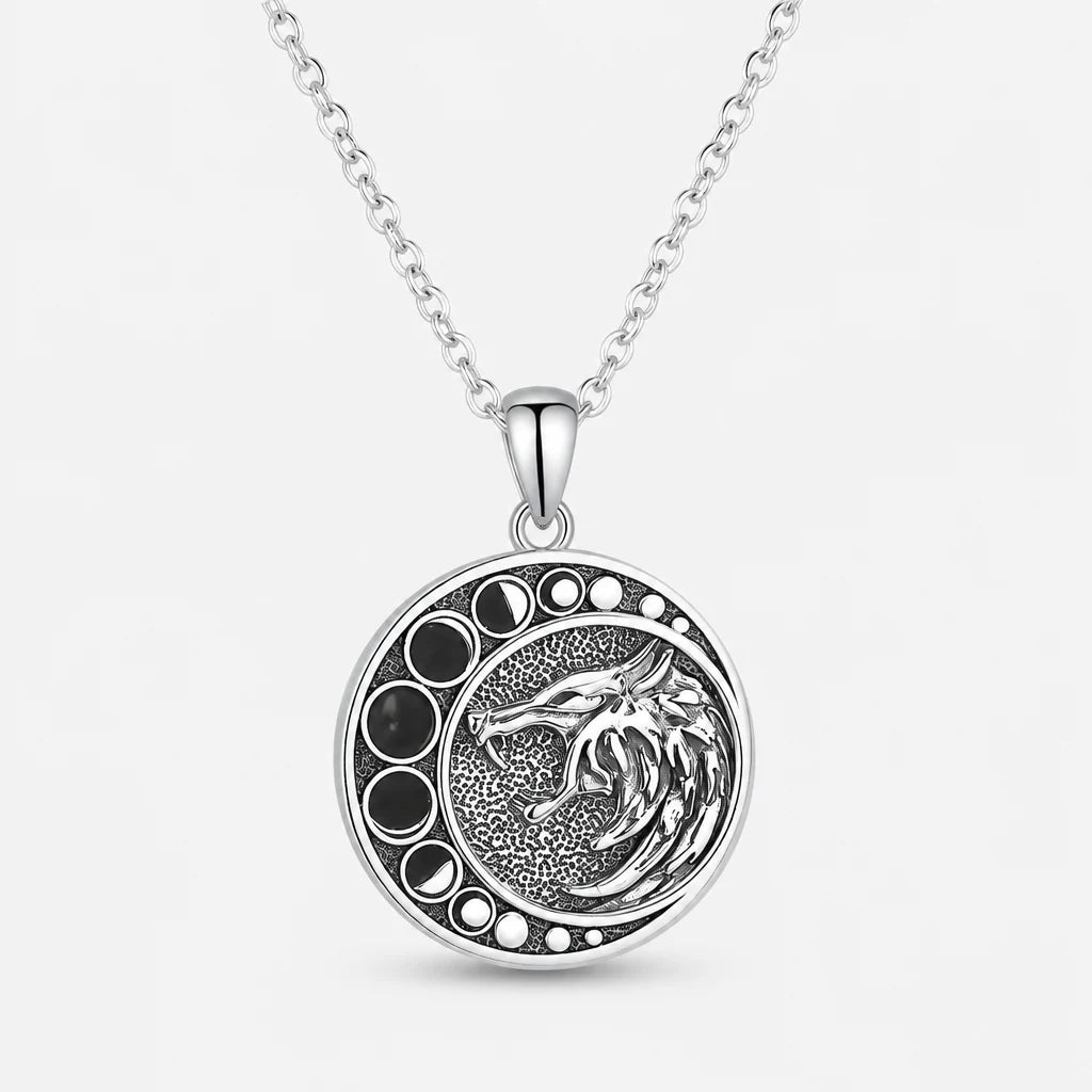 Moon Phase Birthday Necklace