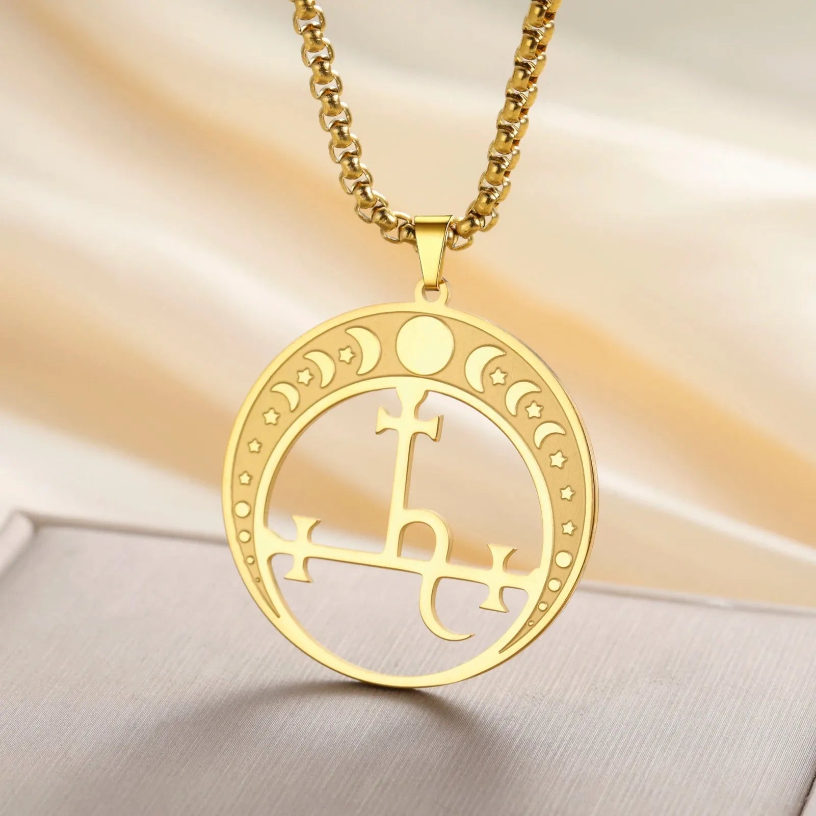 Moon Phase Necklace