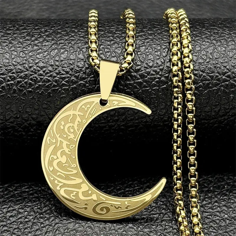 Moon Shaped Necklace