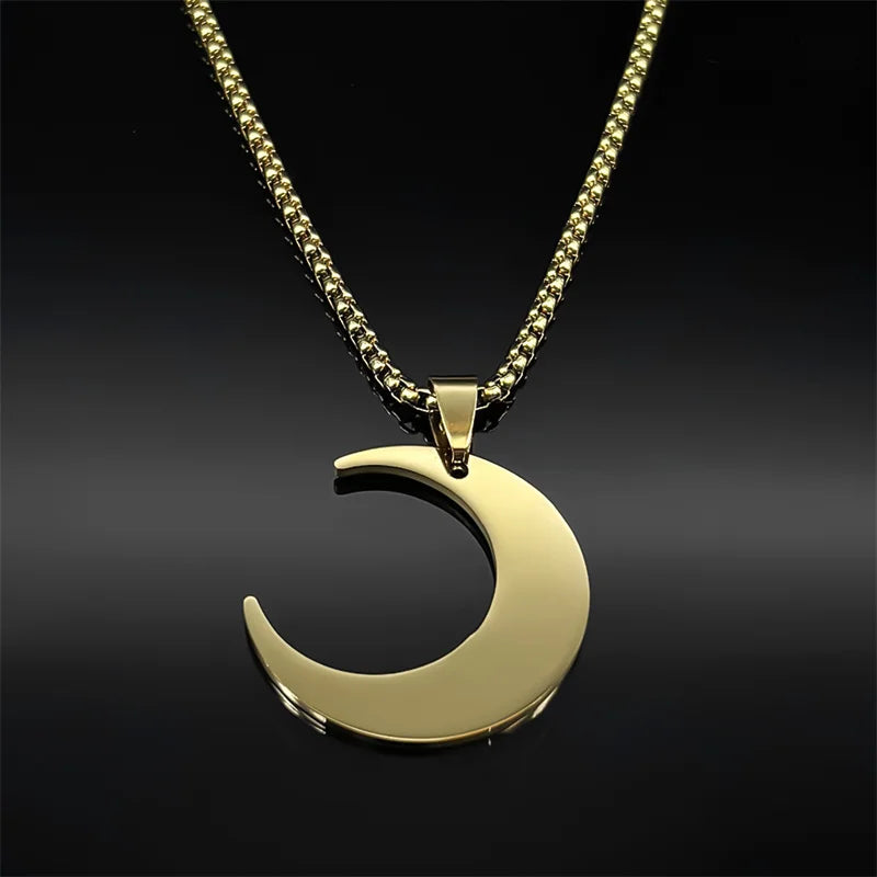 Moon Shaped Necklace