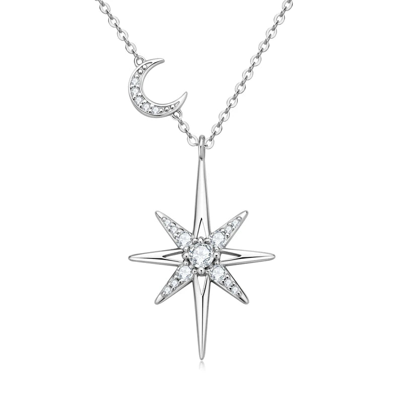 Moon Star Necklace