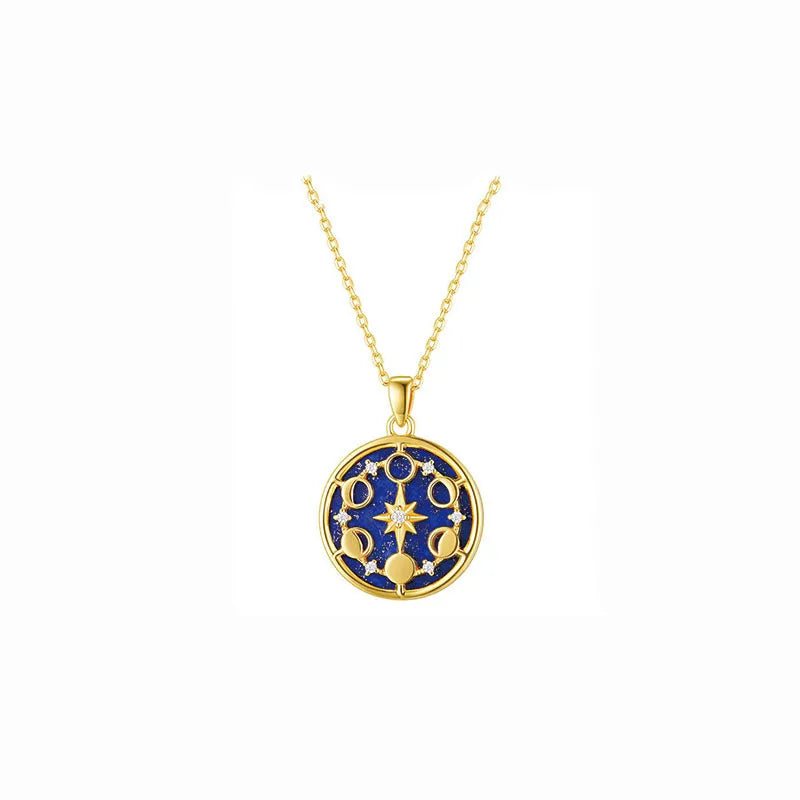 Necklace With Moon Phase