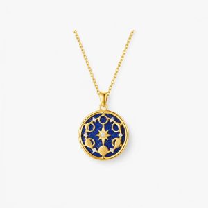 Necklace With Moon Phase