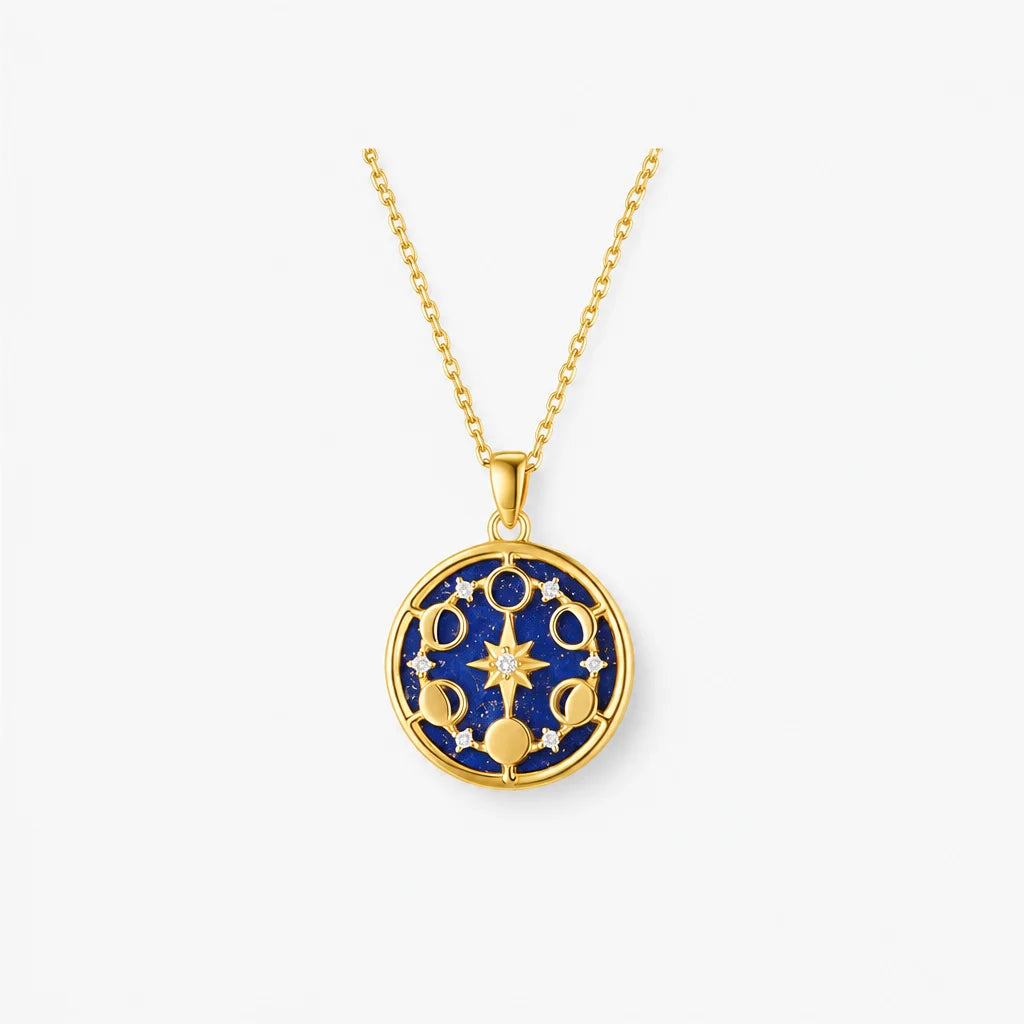 Necklace With Moon Phase