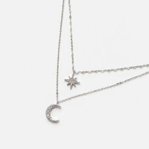 Necklace With Stars And Moon